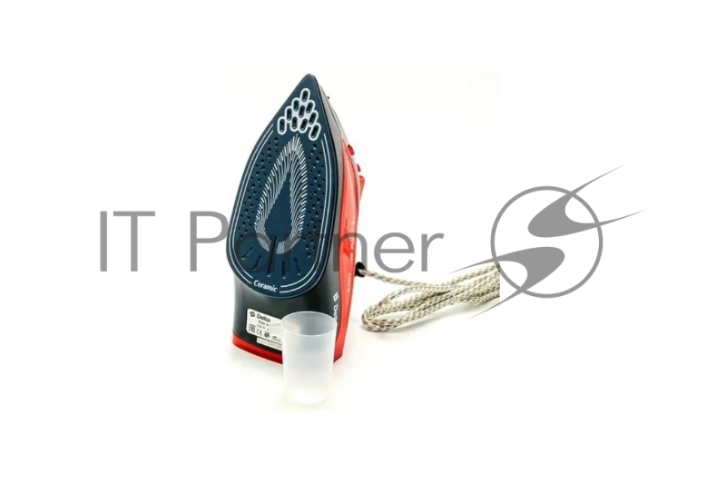 Утюг Delta DL-756 черный с красным