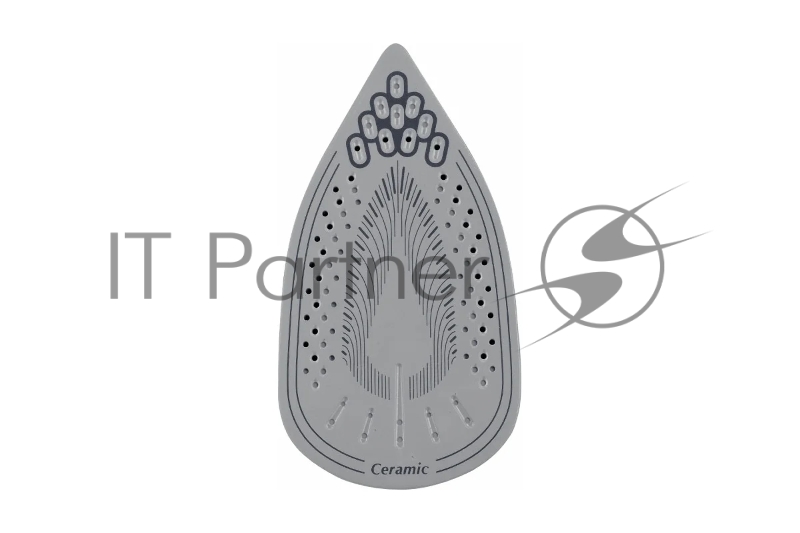 Утюг Delta DL-756 черный с красным