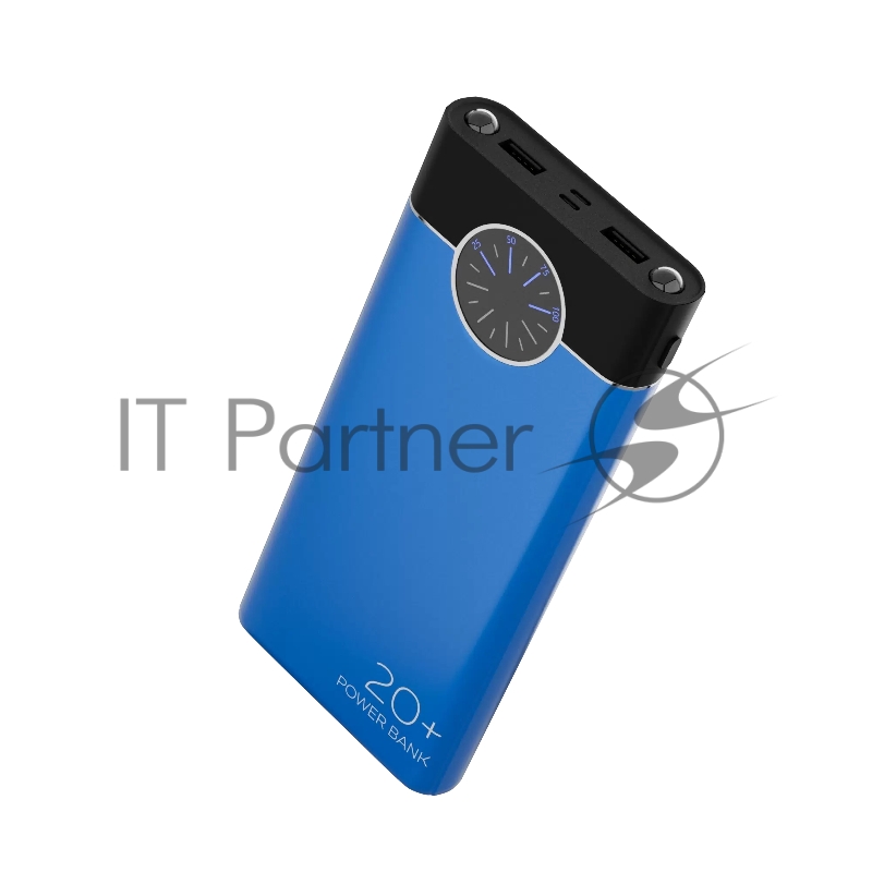 Мобильный аккумулятор More choice (4610196406751) PB40-20 20000mAh Blue