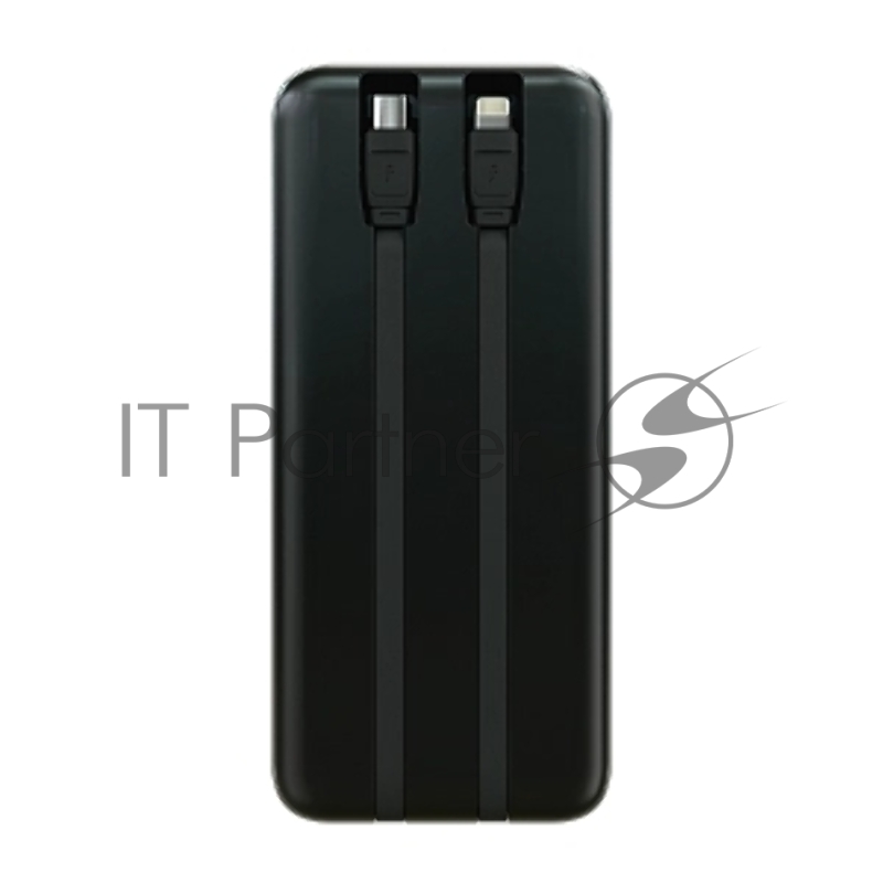 Мобильный аккумулятор More choice (4620202550590) PB55-10 с кабелем 1USB 3.0A 22.5W PD - 10000mAh черный