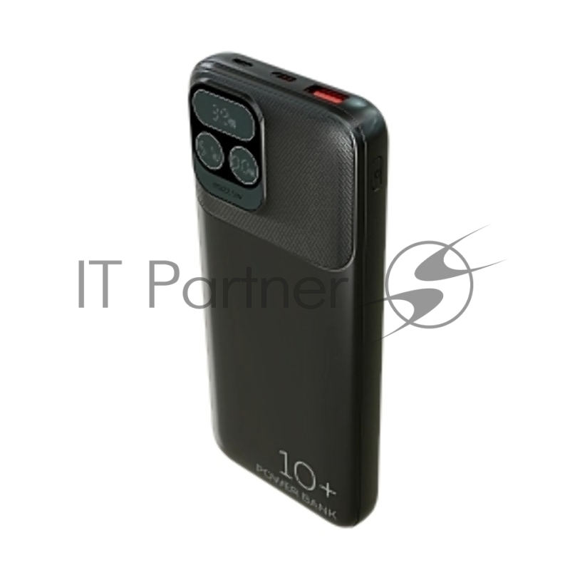 Мобильный аккумулятор More choice (4620202550590) PB55-10 с кабелем 1USB 3.0A 22.5W PD - 10000mAh черный