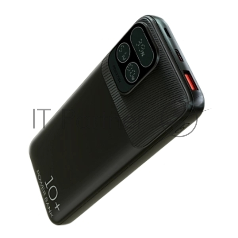 Мобильный аккумулятор More choice (4620202550590) PB55-10 с кабелем 1USB 3.0A 22.5W PD - 10000mAh черный