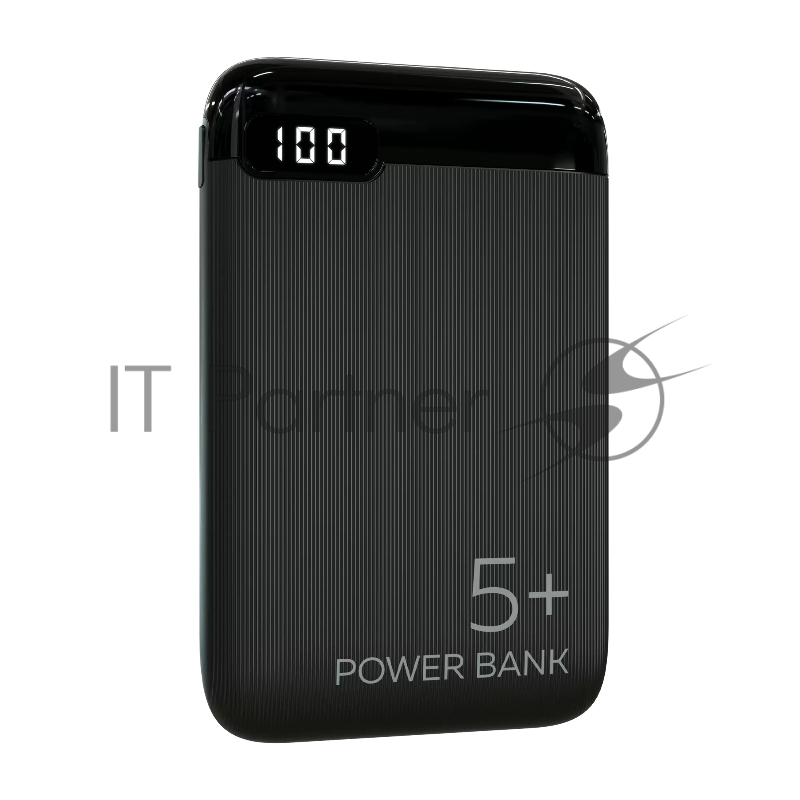 Мобильный аккумулятор More choice (4620202550491) PB19-05 2USB 2.1A - 5000mAh черный