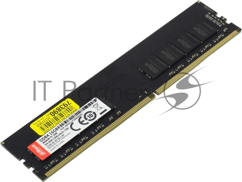 Модуль памяти Dahua DHI-DDR-C300U16G32-BULK DDR4 desktop UDIMM 3200 MHz 288 PIN 16GB , Bulk