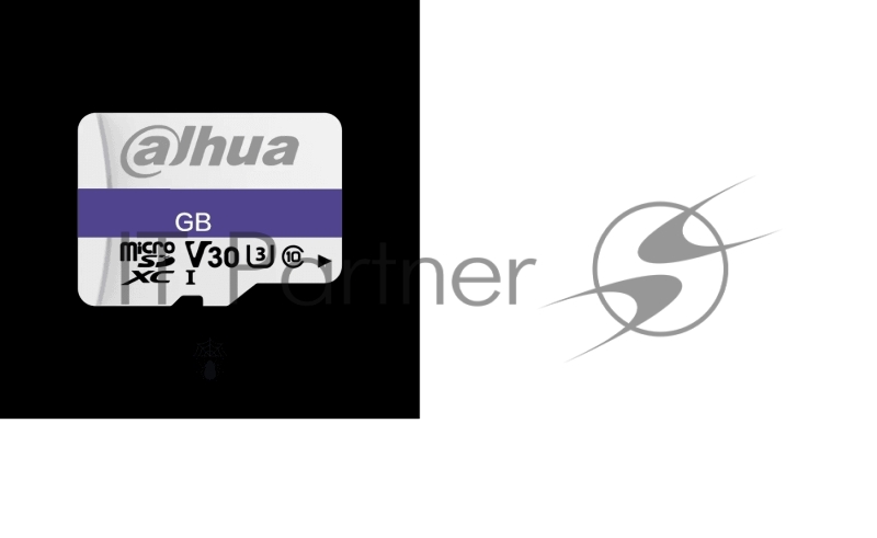 Карта памяти Dahua DHI-TF-C100A-64GB C100A microSD Read 95 MB/s C10/U3/V30 64 GB, Adapter