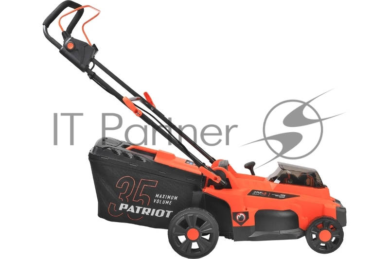 Газонокосилка аккумуляторная PATRIOT CM 440 2*21В UES, без акб и зу, бесщеточ, 37см, трав 35л пласт+мульчирование, центр. подъём 6 уровней (25-75), пласт дека