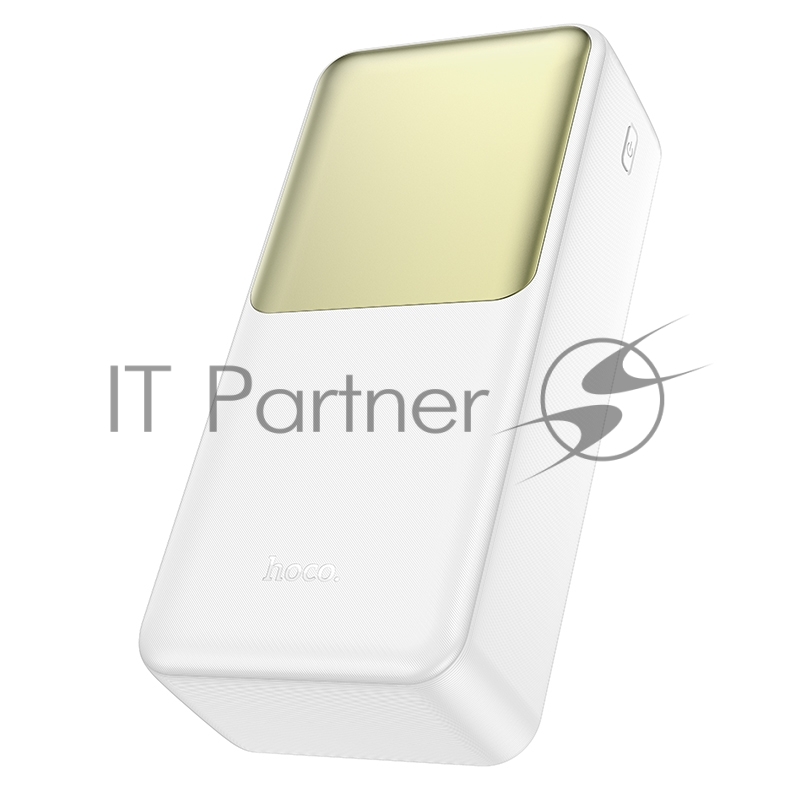 Портативный аккумулятор Hoco J136B, 30000мАч, QC/PD, 3A, с дисплеем, белый
