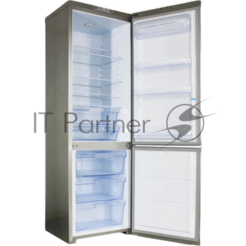 Холодильник ОРСК-175 NG нержавеющая сталь двухкмерный 245/120л, морозилка снизу, капельная система