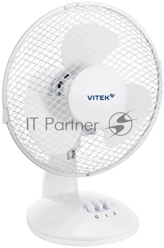 Вентилятор настольный Vitek VTF-0910 22Вт скоростей:3 белый