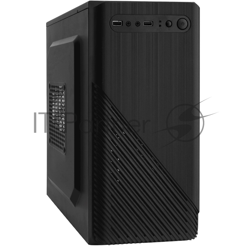 Корпус Minitower ExeGate BAA-103-AA500 (mATX, AA500 8см, 2*USB, аудио)