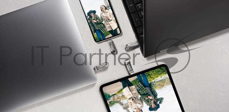 Флеш диск 64GB SanDisk Ultra Dual Drive Luxe, USB 3.1 - USB Type-C