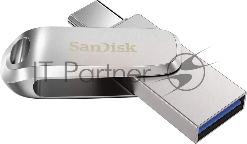 Флеш диск 64GB SanDisk Ultra Dual Drive Luxe, USB 3.1 - USB Type-C