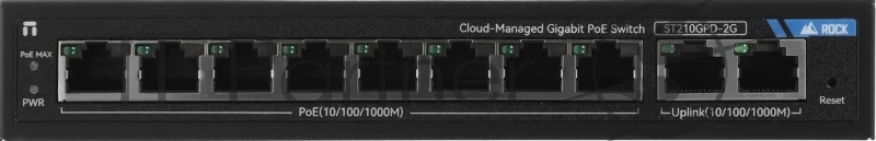 Коммутатор Netis ST210GPD-2G (L2) 10x1Гбит/с 8PoE 117W настраиваемый