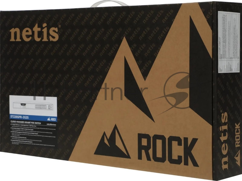 Коммутатор Netis ST220GPR-2G2S (L2) 18x1Гбит/с 2SFP 16PoE 225W настраиваемый