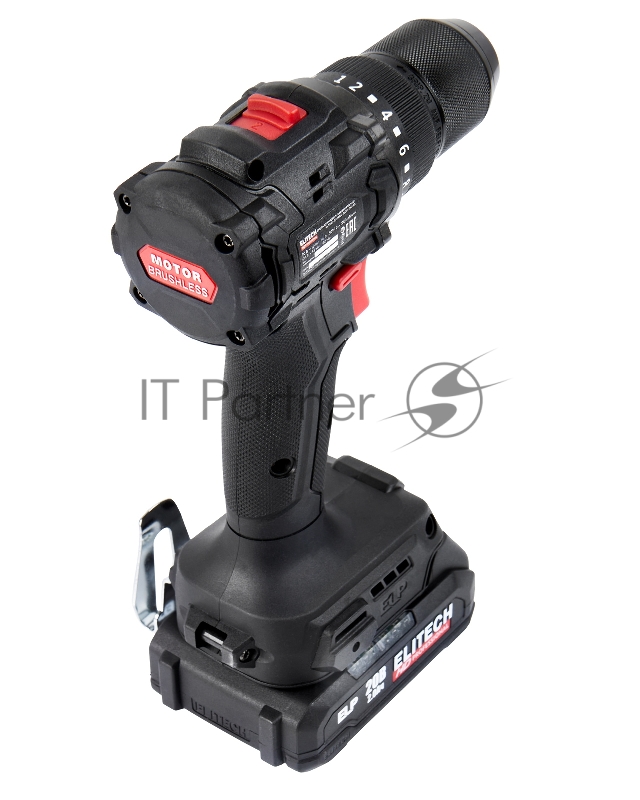 Дрель-шуруповерт Elitech CD 20SL2 (E2201.040.01) 40Вт аккум. патрон:быстрозажимной (кейс в комплекте) (205717)