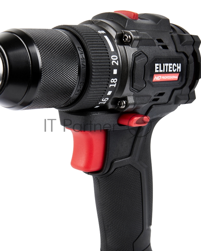 Дрель-шуруповерт Elitech CD 20SL2 (E2201.040.01) 40Вт аккум. патрон:быстрозажимной (кейс в комплекте) (205717)