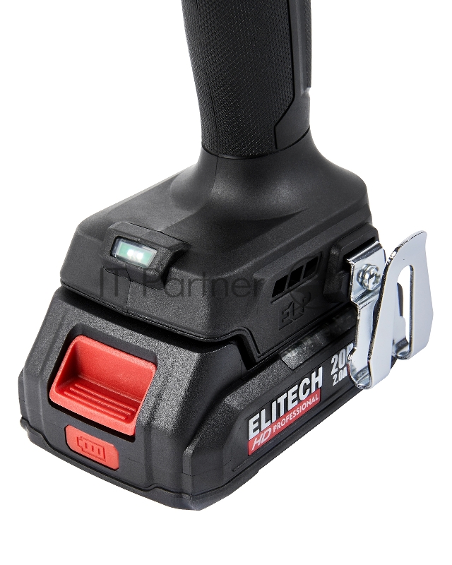 Дрель-шуруповерт Elitech CD 20SL2 (E2201.040.01) 40Вт аккум. патрон:быстрозажимной (кейс в комплекте) (205717)