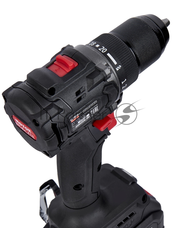 Дрель-шуруповерт Elitech CD 20SL2 (E2201.040.02) 80Вт аккум. патрон:быстрозажимной (кейс в комплекте) (205718)