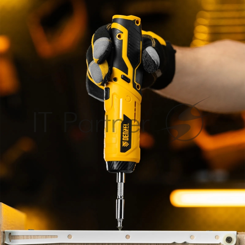 Отвертка аккумуляторная CSH-3.6, 54 биты, Li-Ion, 3,6 В// Denzel