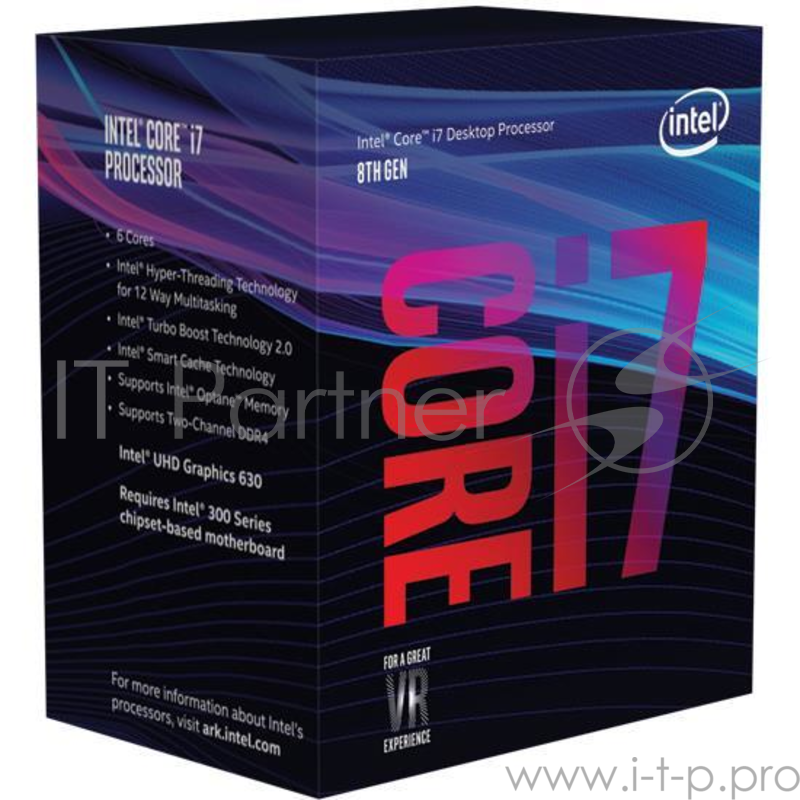 Процессор Intel® Core™ I7-8700 Soc-1151v2 BOX 12M 3.2G BX80684I78700 S R3QS IN