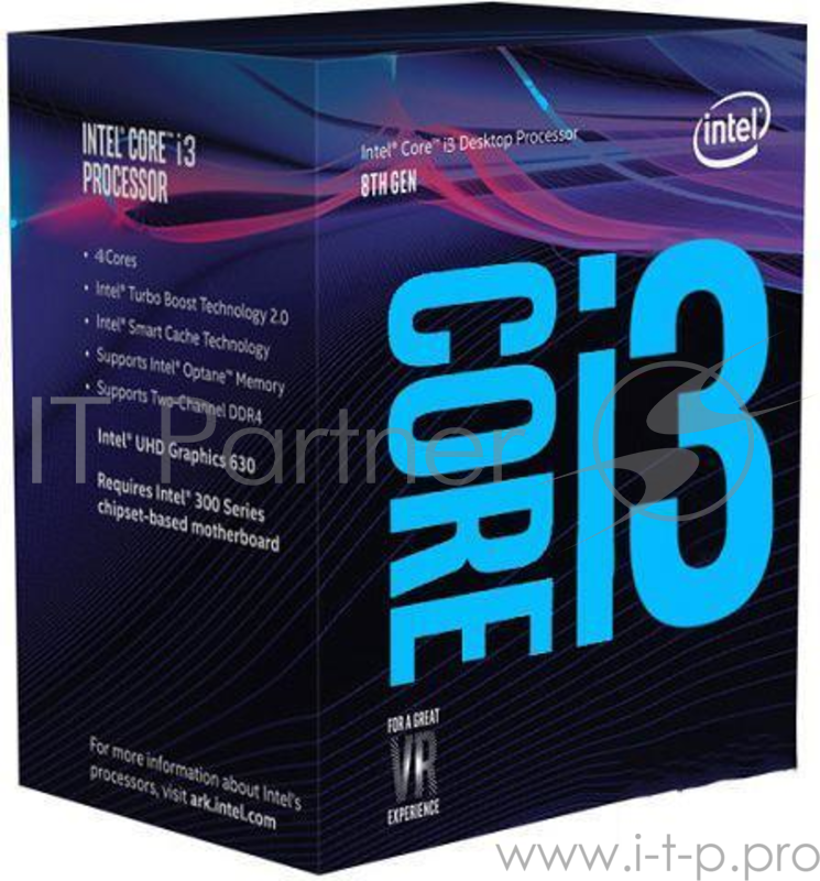 Процессор Intel® Core™ I3-8100 Soc-1151v2 BOX 6M 3.6G BX80684I38100 S R3N5 IN