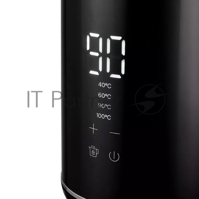 Чайник электрический Kitfort КТ-6131 1.7л. 2200Вт черный корпус: металл/пластик