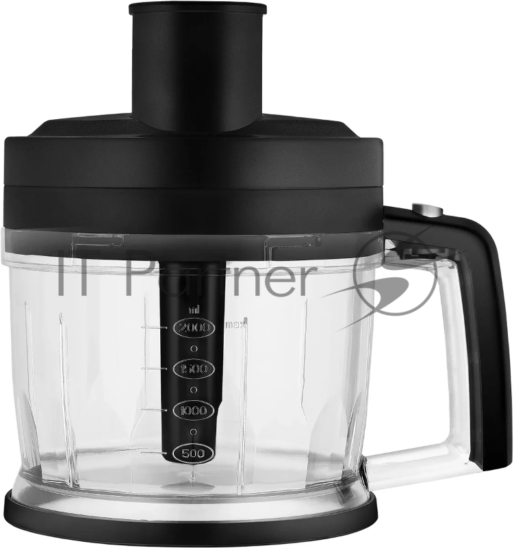 Блендер погружной Rondell RDE-1307 1200Вт черный/серебристый