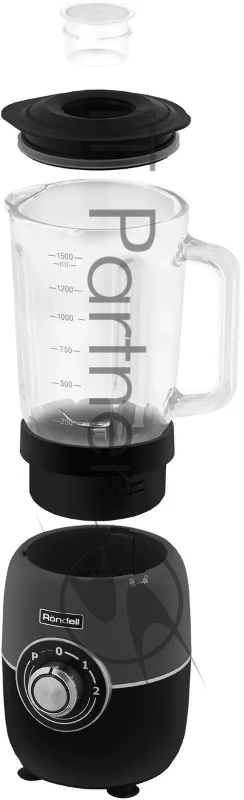 Блендер стационарный Rondell RDE-1252 1200Вт черный