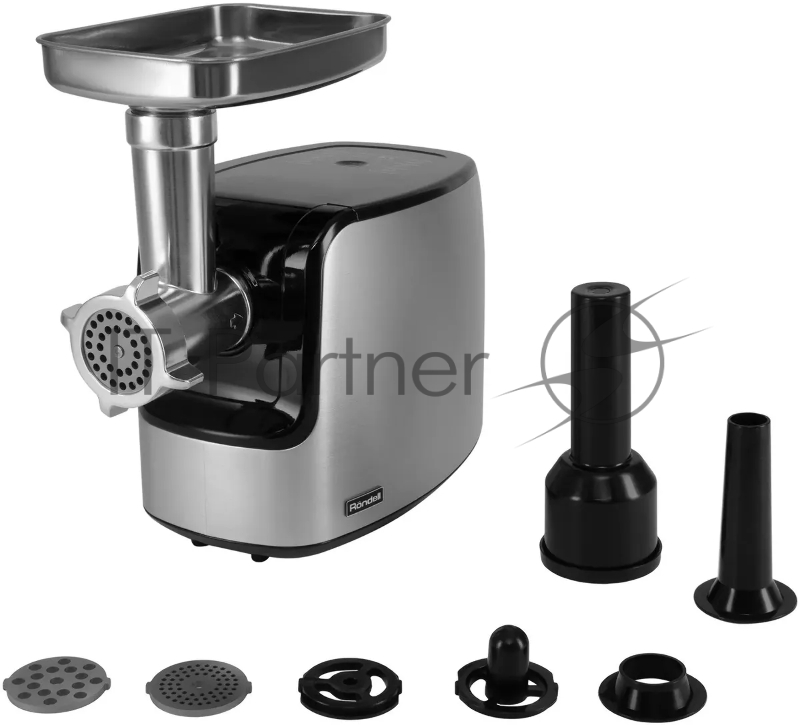 Мясорубка Rondell RDE-1458 стальной