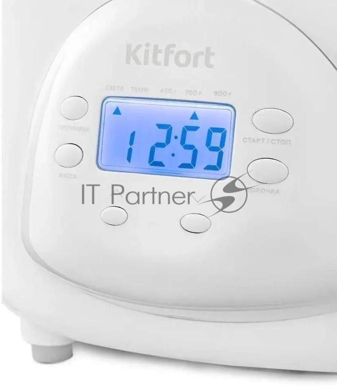 Хлебопечь Kitfort КТ-316 580Вт белый