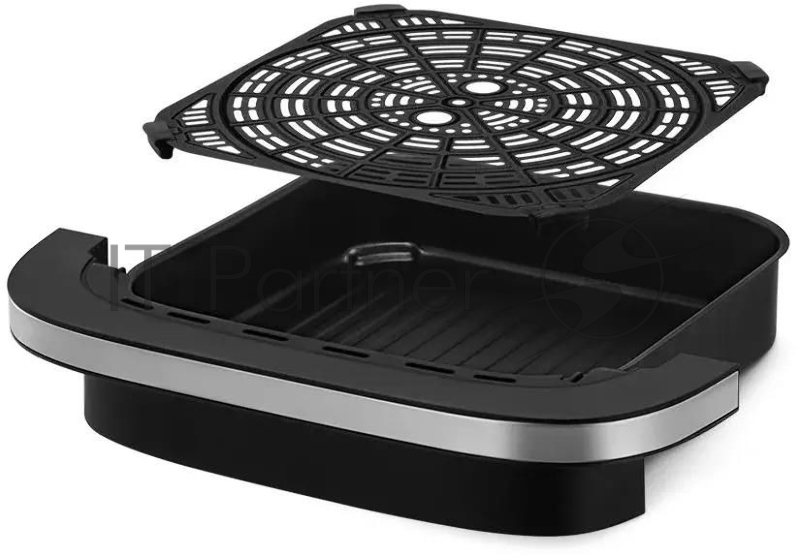 Аэрогриль Kitfort КТ-2289 2200Вт черный/серебристый