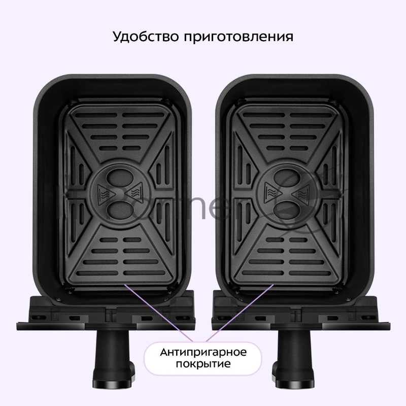 Аэрогриль Kitfort КТ-2270 2400Вт черный/серебристый