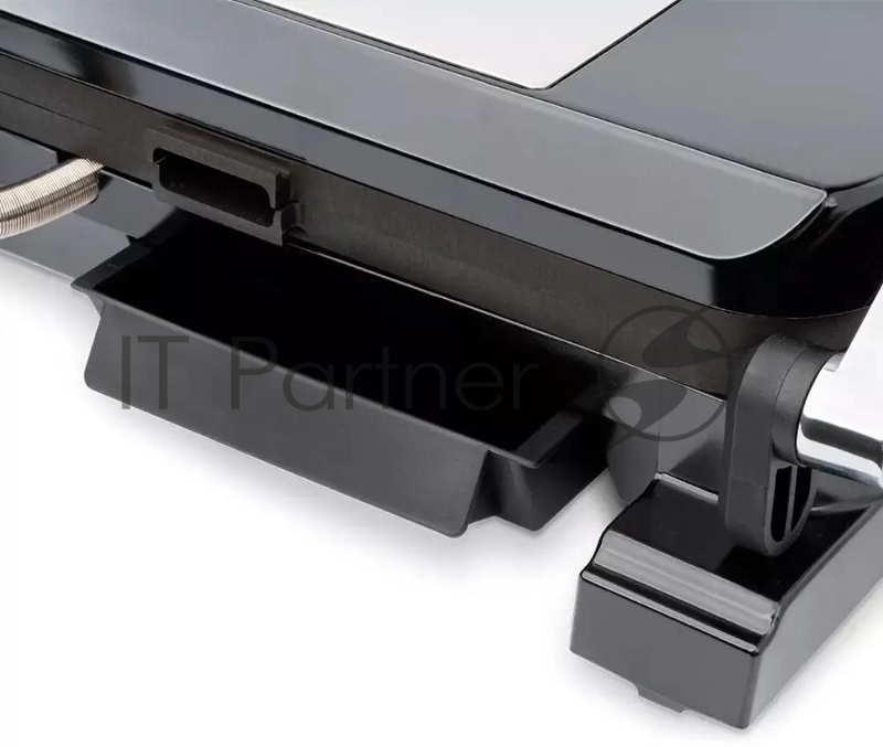 Электрогриль Kitfort КТ-1662 2200Вт черный/серебристый