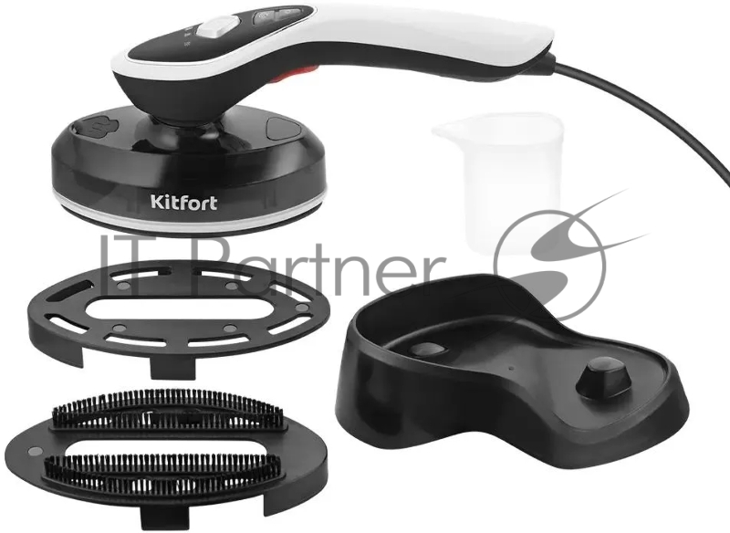 Отпариватель ручной Kitfort КТ-9208 1500Вт черный/белый