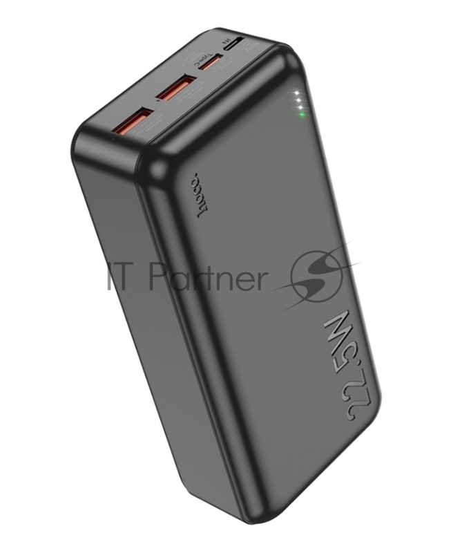 Внешний аккумулятор Powerbank HOCO J101B Astute, QC3.0, PD3.0, 3A, 30000mAh черный