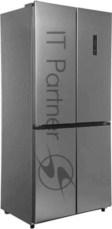 Холодильник Hyundai CM45083F 3-хкамерн. нержавеющая сталь инвертер