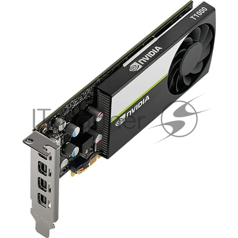 Видеокарта Nvidia T1000-8G with ATX and LP (ATX installed, LP included)