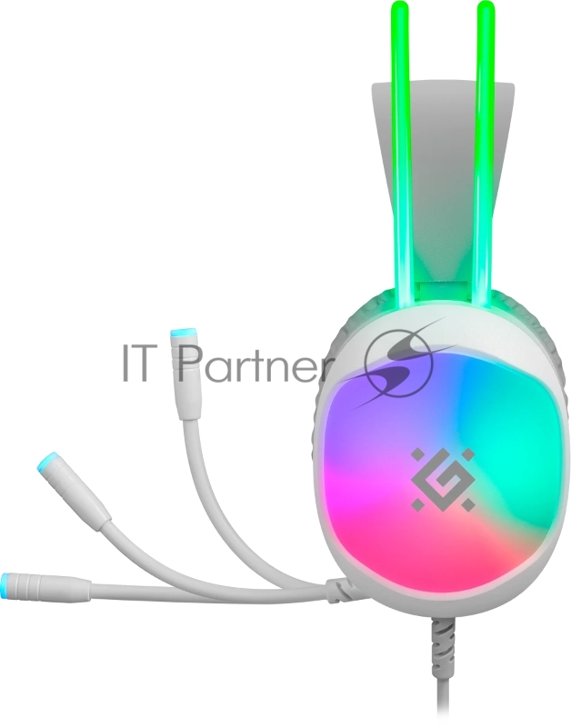 Игровая гарнитура DEFENDER (62440) Eclipse белый,