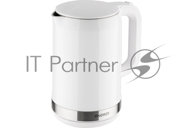 Чайник Energy E-218 белый, диск 1,7 л