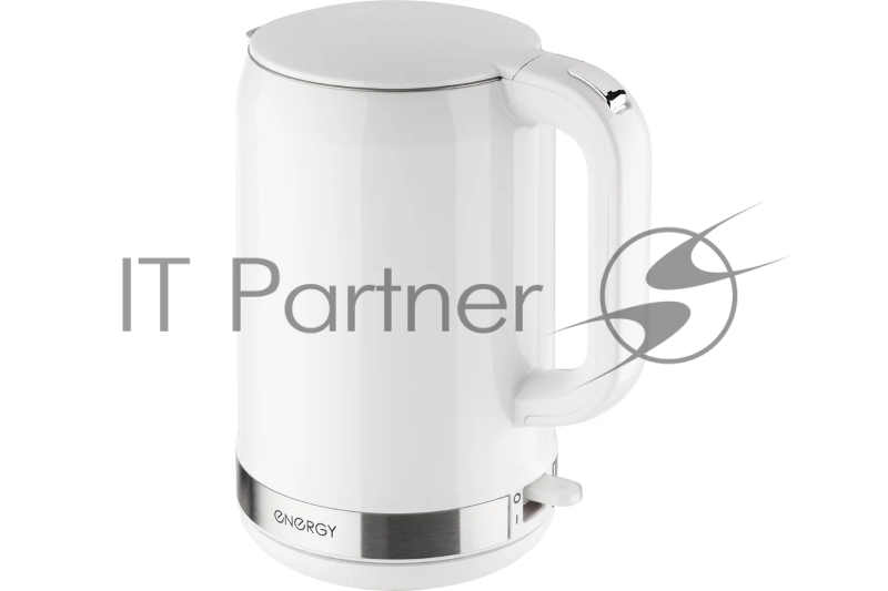Чайник Energy E-218 белый, диск 1,7 л