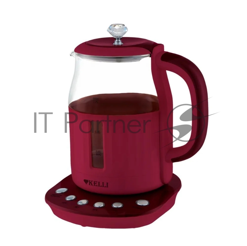 Чайник электрический KELLI KL-1373 Бордо