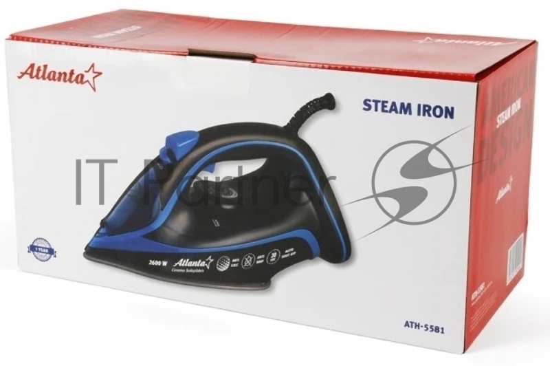 Утюг ATLANTA ATH-5581 black