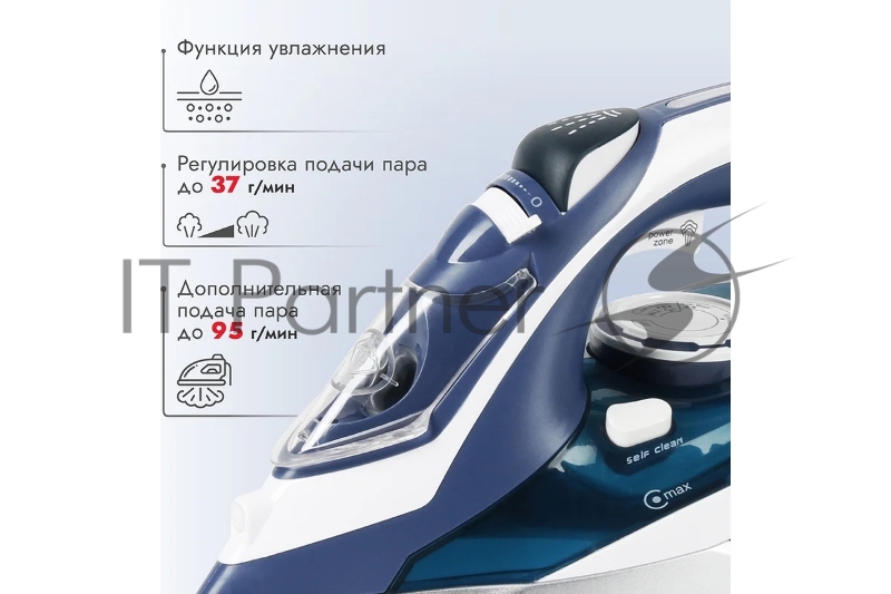 Утюг ATLANTA ATH-5580 blue