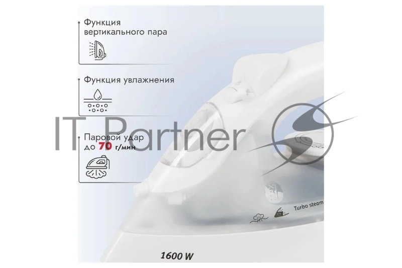 Утюг ATLANTA ATH-5542 white