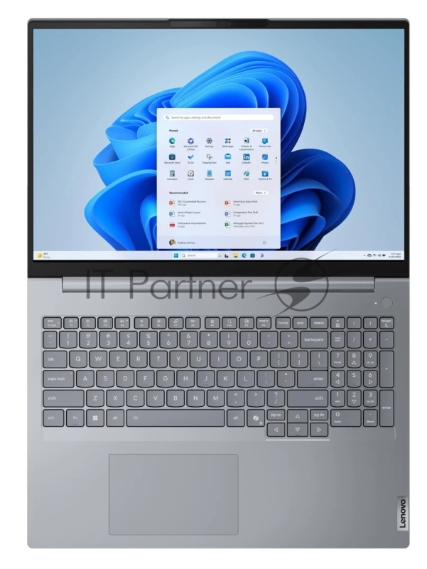 Ноутбук Lenovo ThinkBook 16 G8 IAL Intel Core Ultra 7 255H 4400MHz/16/1920x1200/32GB/512GB SSD/Intel Arc Graphics/Wi-Fi/Bluetooth/Без ОС (21SK0030GQ_32) Grey