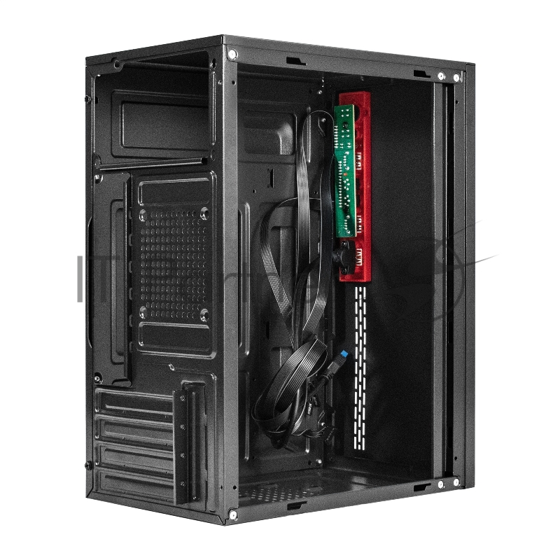 Корпус Minitower ExeGate BAA-403U2-AA500 (mATX, БП AA500 с вент. 8см, 1*USB+2*USB3.0, HD Audio, черный)