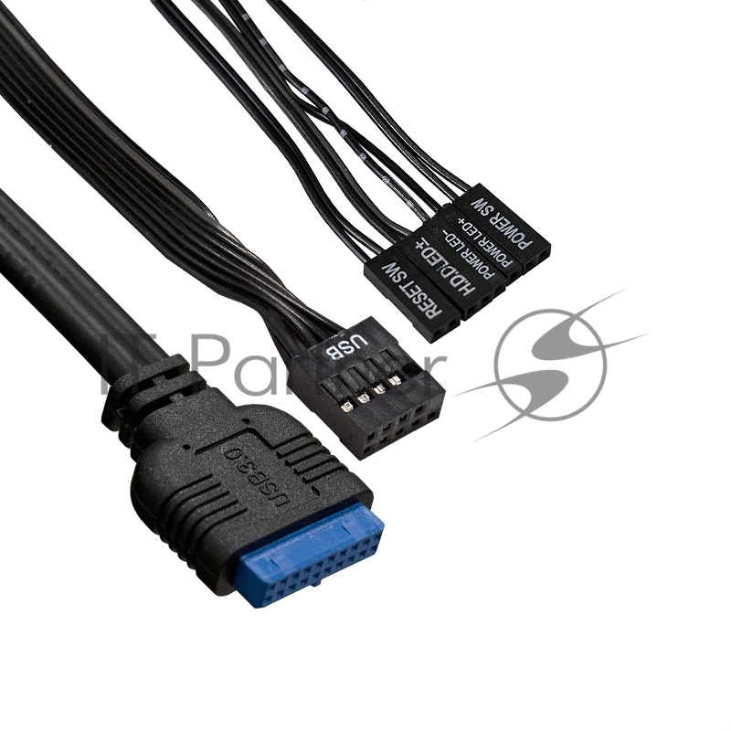 Корпус Minitower ExeGate BAA-114U2-AA500 (mATX, БП AA500 с вент. 8см, 1*USB+2*USB3.0, аудио, черный)