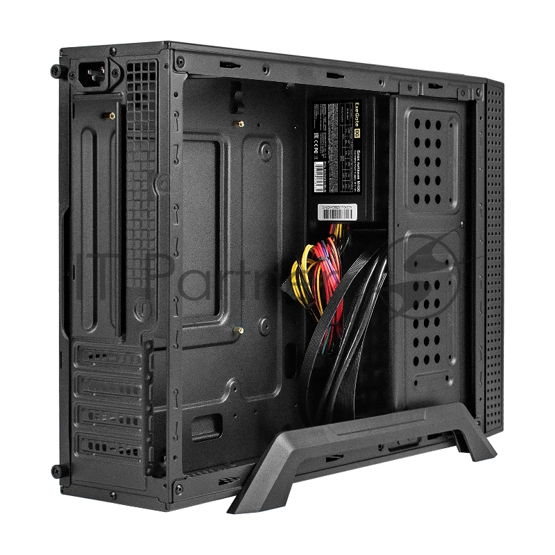 Корпус Desktop ExeGate MI-307U2-M400 (mini-ITX/mATX, БП M400 с вент. 8см, 2*USB+2*USB3.0, HD аудио, черный)