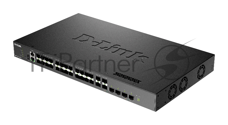 Коммутатор D-Link DXS-3410-32SY/A1A Управляемый L3 стекируемый коммутатор с 28 портами 10GBase-X SFP+ и 4 портами 25GBase-X SFP28