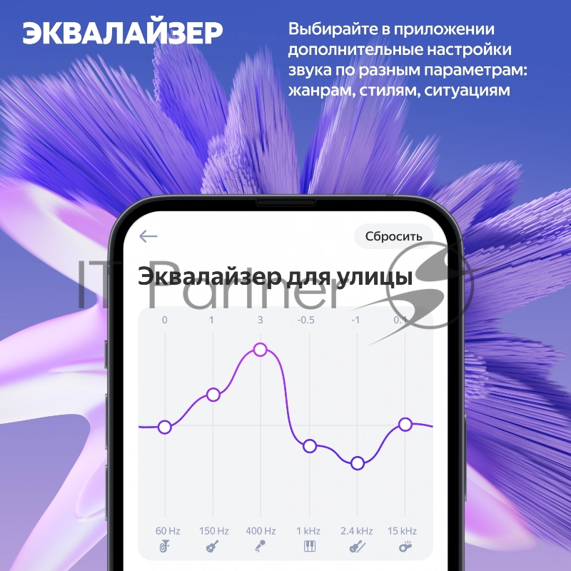 Умная колонка Yandex Стрит Алиса черный 30W 2.0 BT/Wi-Fi 10м 3300mAh (YNDX-00030BLK)